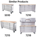 Hyxion 10 Drawers Stainless Steel Tool Storage Cabinet